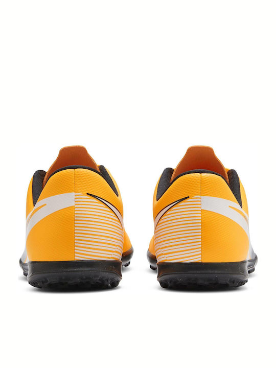 Παιδικά Ποδοσφαιρικά Παπούτσια Vapor 13 Club TF με Σχάρα Πορτοκαλί