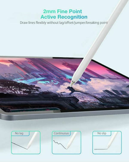 Andowl Q-Pencil Digital Touch Stylus in White color