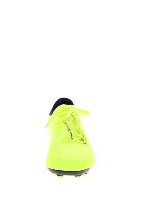 Phantom Venom Club Fg FG Ghete De Fotbal Pentru Copii Cu Crampoane Galbene