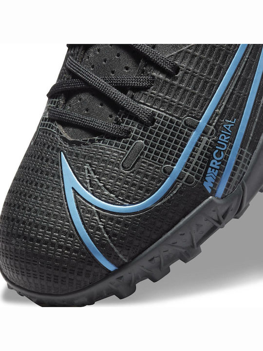 Παιδικά Ποδοσφαιρικά Παπούτσια Vapor 14 Academy Tf με Σχάρα Μαύρα