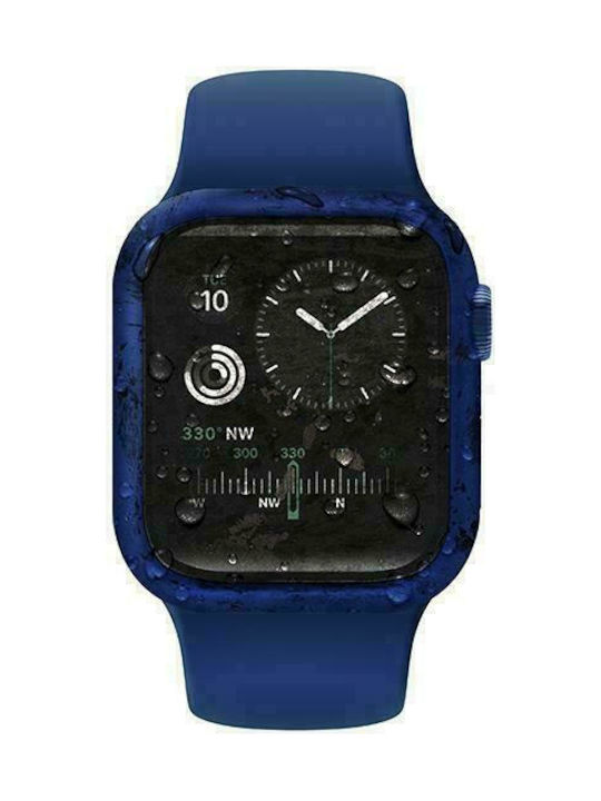 Uniq Nautic Plastic Case with Glass Indigo/Blue for Apple Watch 40mm