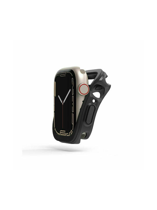 Ringke Air Θήκη Σιλικόνης σε Μαύρο χρώμα για το Apple Watch 41mm
