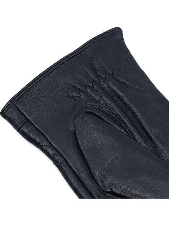 Men's Leather Touch Gloves Black