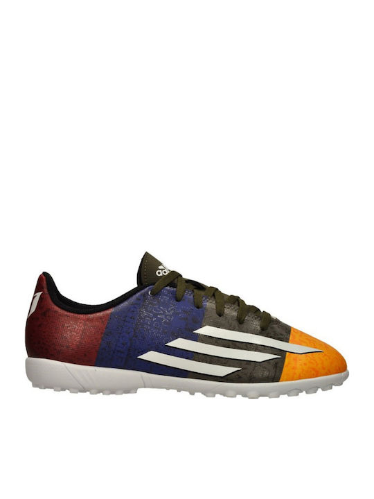 F5 Messi TF Kids Turf Soccer Shoes Colorful