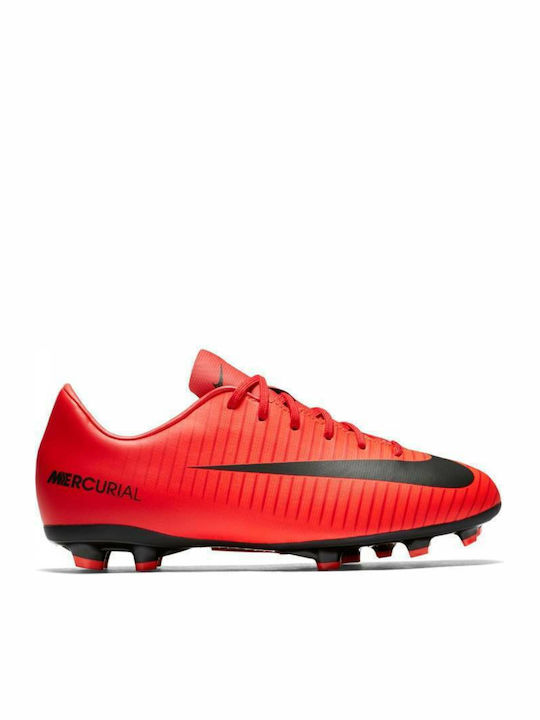 Nike Παιδικά Ποδοσφαιρικά Παπούτσια Mercurial Victory VI Geformt Rot