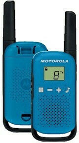 Motorola Talkabout T42 Transmițător Wireless PMR cu Ecran Monocrom Set 2buc Culoare Albastru