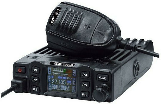 CRT 2000H CB Αυτοκινήτου 4W με Έγχρωμη Οθόνη