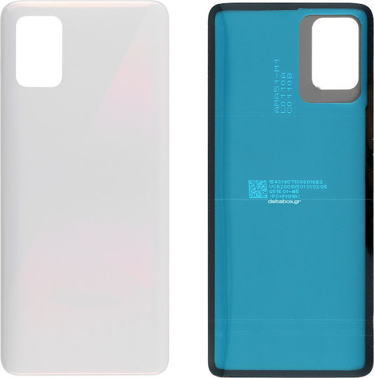 Batterieabdeckung Weiß für Galaxy A51