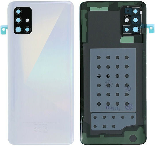 Batterieabdeckung Weiß für Galaxy A51