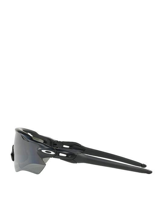 Oakley Radar Ev Path Ανδρικά Γυαλιά Ηλίου με Μαύρο Κοκκάλινο Σκελετό και Μαύρο Polarized Καθρέφτη Φακό OO9208-51