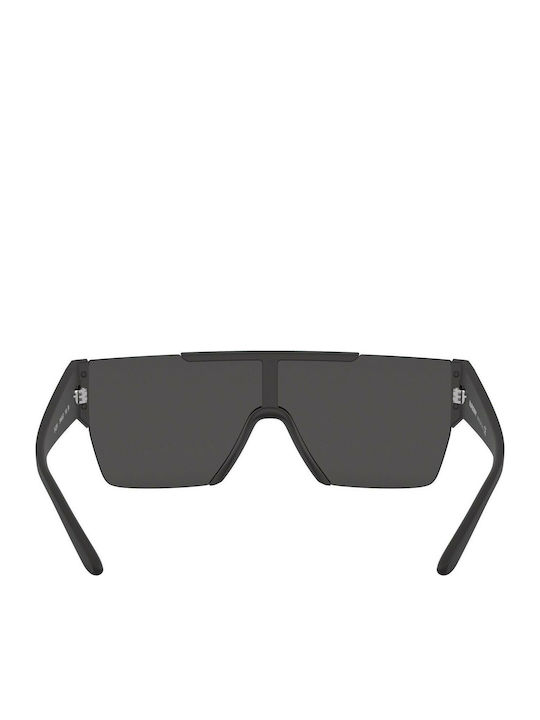 Burberry Men's Sunglasses With Black Horn-Rimmed Frame And Grey Lens BE 4291 3464/87