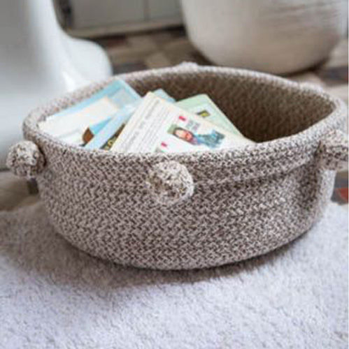 Lorena Canals Kinder Aufbewahrungskorb Tray Beige 30x30x12cm 1Stück