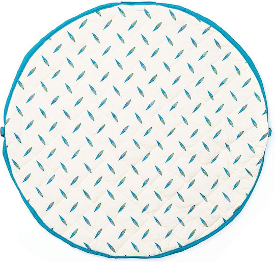 Play&go Kinder Spielmatte aus Stoff Moulin Roty Olga Hellblau 40cm 1Stück