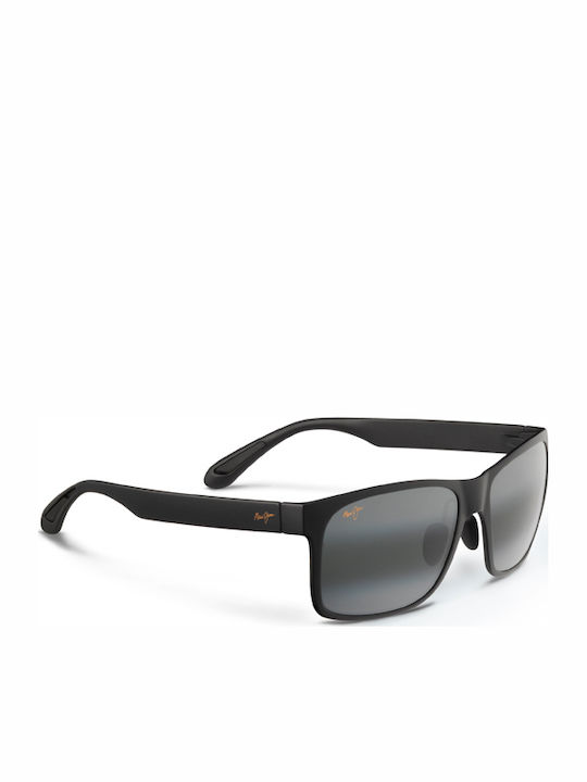 Maui Jim Ανδρικά Γυαλιά Ηλίου με Μαύρο Κοκκάλινο Σκελετό και Polarized Φακό 432-2M