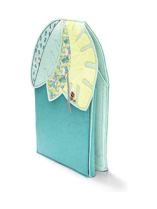 Lilliputiens Children's Storage Basket made of Fabric Turquoise 1pcs
