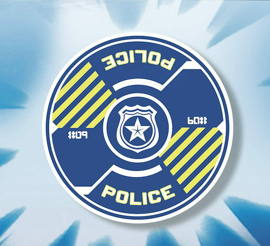 Playmobil City Action Police Parachute with Amphibious Vehicle for 5-10 years old