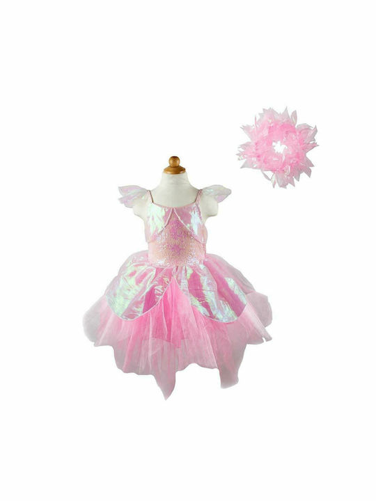 Costumi e travestimenti vestito rosa per carnevale e teatro per bambine e ragazze, tema principesse | Acquisti Online su