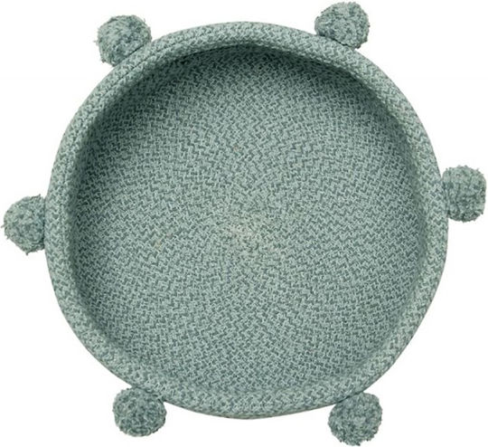 Lorena Canals Kinder Aufbewahrungskorb Tray Grün 30x30x12cm 1Stück
