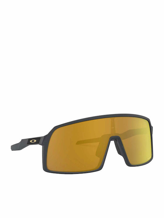 Oakley Sutro Men's Sunglasses with Black Plastic Frame and Yellow Mirror Lens OO9406-05