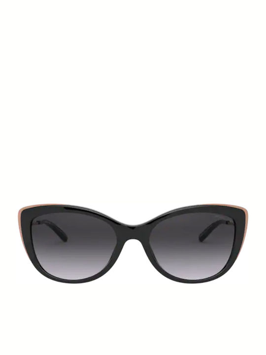 Michael Kors South Hampton Sonnenbrillen mit Schwarz Rahmen und Schwarz Verlaufsfarbe Linse MK2127U 33328G