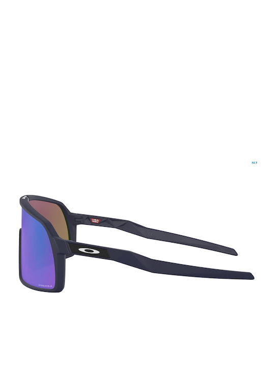 Oakley Sutro S Bărbătești Ochelari de soare cu Albastru marin Cadru și Albastru Oglindă Lentilă
