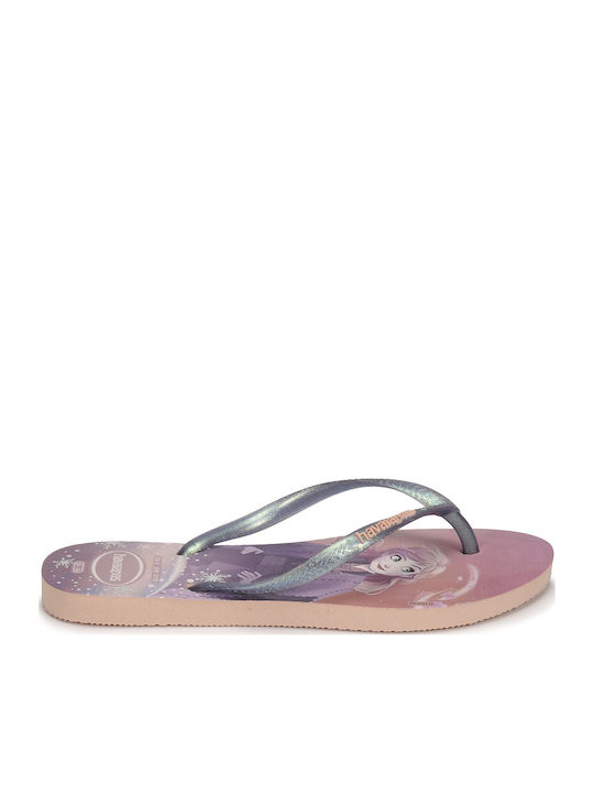 Παιδικές Σαγιονάρες Flip Flops Frozen Ασημί Slim