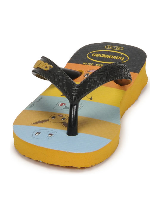 Παιδικές Σαγιονάρες Flip Flops Μαύρες Top Pokemon