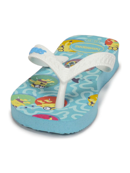 Kids' Flip Flops Minions White Minions