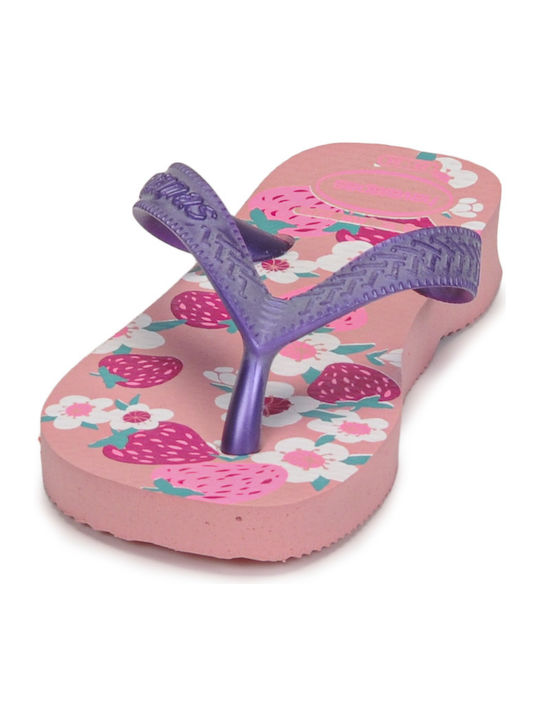 Șlapi pentru copii Flip Flops Violet Flores