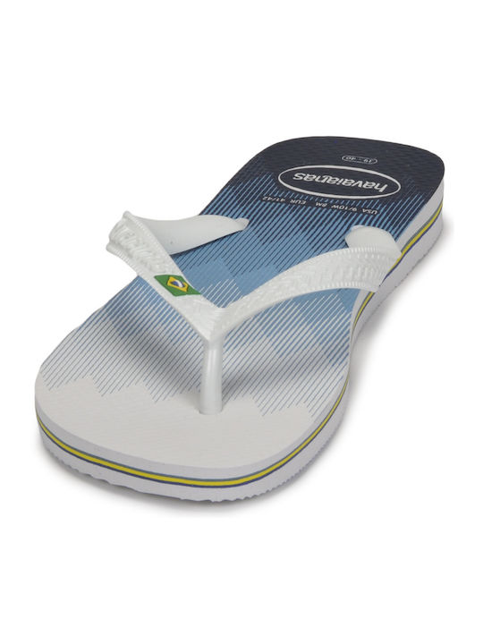 Brasil Fresh Ανδρικά Flip Flops Λευκά 4145745-0198