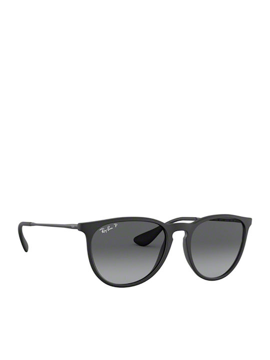 Ray Ban Erika Women Sunglasses With Black Frame And Black Gradient Polarized Lens RB4171 622/T3