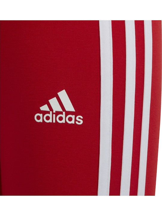 Kinder Leggings Sport Lang Rot Essentials