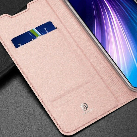 Dux Ducis Skin Pro Synthetic Leather Book Rose Gold (Redmi Note 8T)