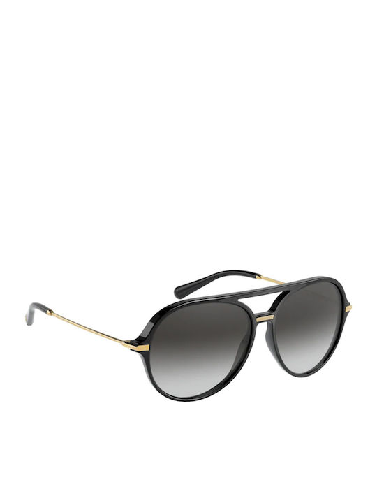 Dolce & Gabbana Women's Sunglasses with Black Frame and Black Gradient Lens DG6159 501/8G