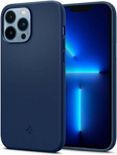 Spigen Silicone Fit Back Cover Σιλικόνης Navy Μπλε (iPhone 13 Pro Max)