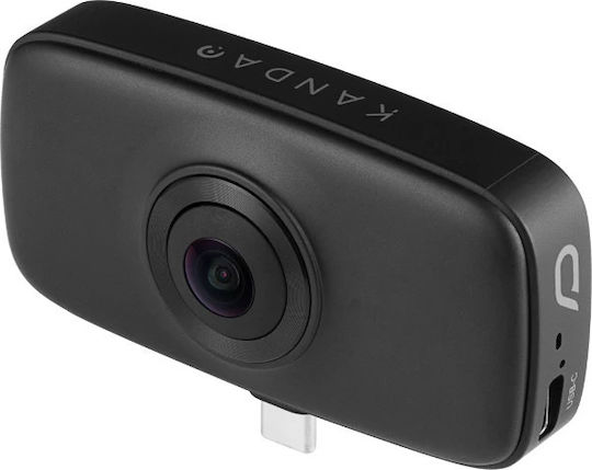 Kandao Qoocam Fun Black Phone Camera Lens Set 360