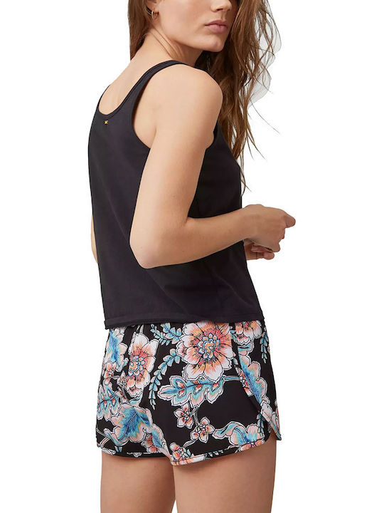 Women's Athletic Blouse Sleeveless Black