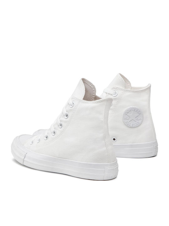Chuck Taylor All Star Monochrome Hi Μποτάκια Λευκά