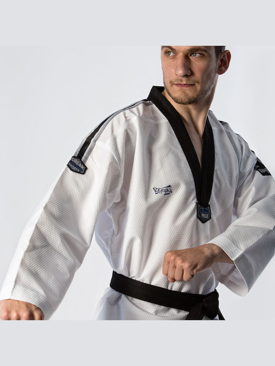 Olympus Sport Master Pride Στολή Taekwondo Ενηλίκων/Παιδική Λευκή