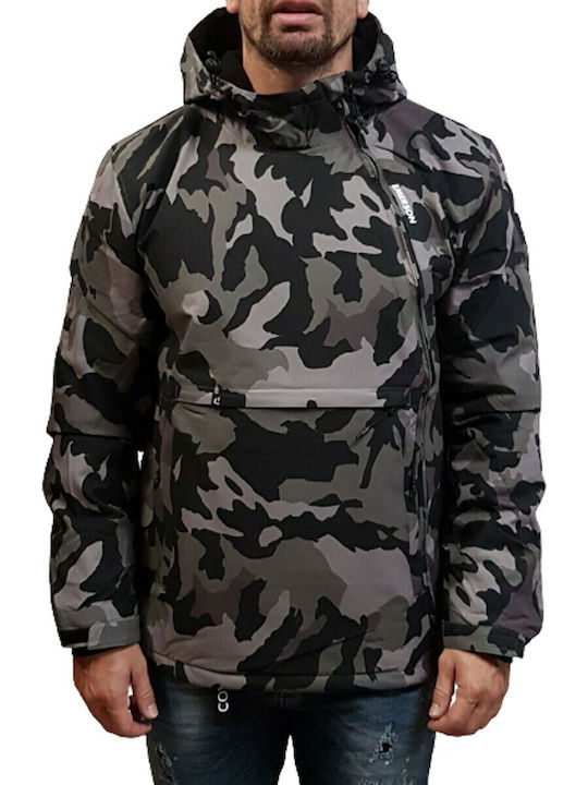 Winter Jacke Wasserdicht und Winddicht Camo