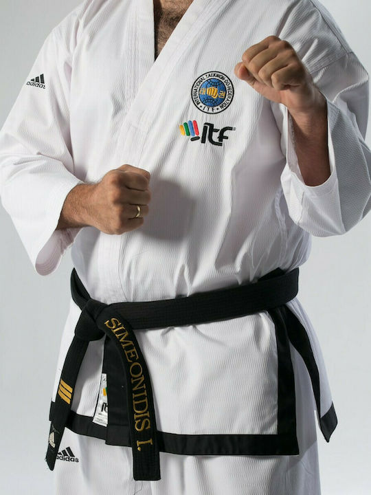Adidas Instructor ITF Στολή Taekwondo Ενηλίκων/Παιδική Λευκή