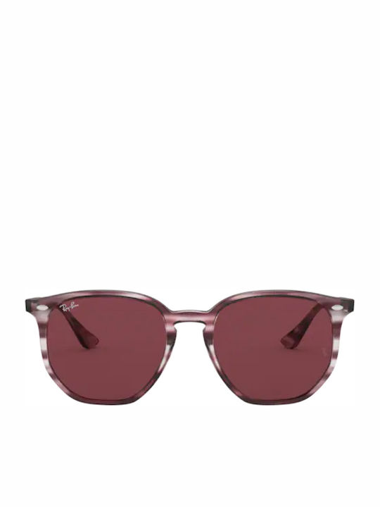 Ray Ban Γυαλιά Ηλίου Μωβ με Κοκκάλινο Σκελετό