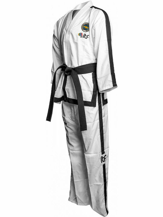Top Ten ITF Master Instructor Air Deluxe Στολή Taekwondo Unisex Λευκή