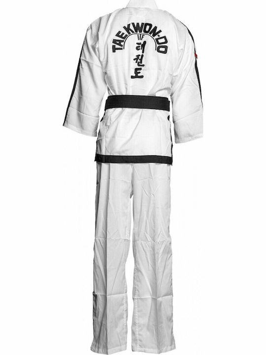 Top Ten ITF Master Instructor Air Deluxe Taekwondo Dobok Unisex White