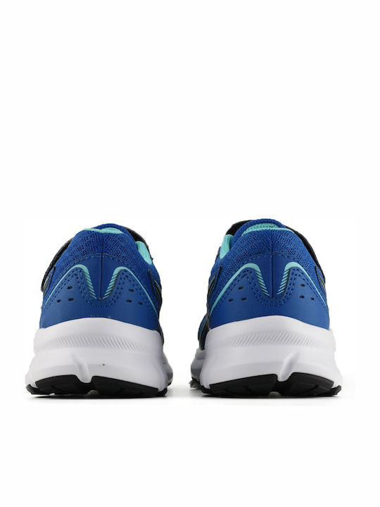 Jolt 3 Kids Sports Shoes Running with Hoop & Loop Closure Blue