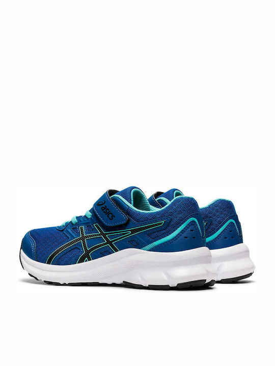 Jolt 3 Kids Sports Shoes Running with Hoop & Loop Closure Blue