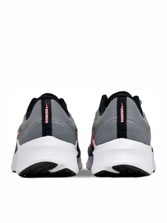 Downshifter Downshifter 10 Kids Sports Shoes Running with Laces Smoke Grey / Sunset Pulse / Black