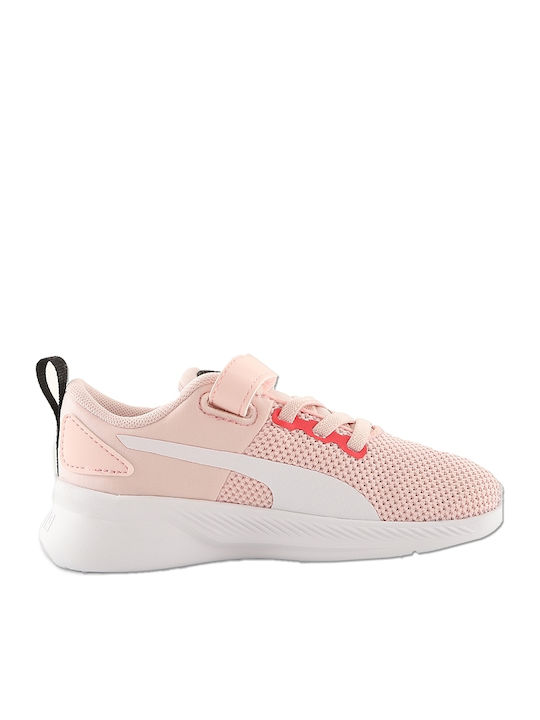 Flyer Runner Kids Sports Shoes Running with Hoop & Loop Closure Pink