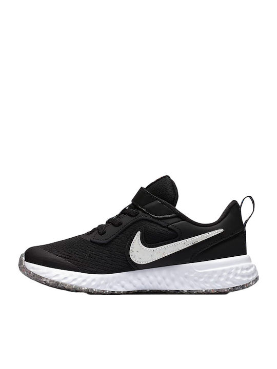 Revolution Revolution 5 MTF Kids Sports Shoes Running with Hoop & Loop Closure Black