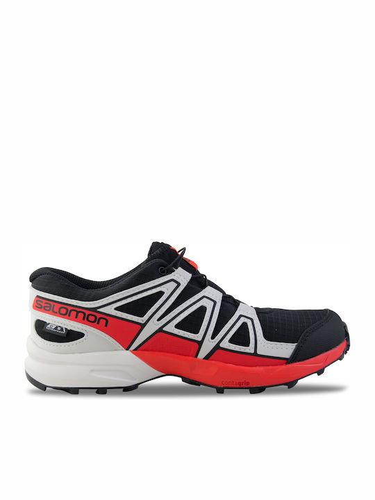 Speedcross CSWP J Αδιάβροχα Αθλητικά Παιδικά Παπούτσια Running με Κορδόνια Μαύρα